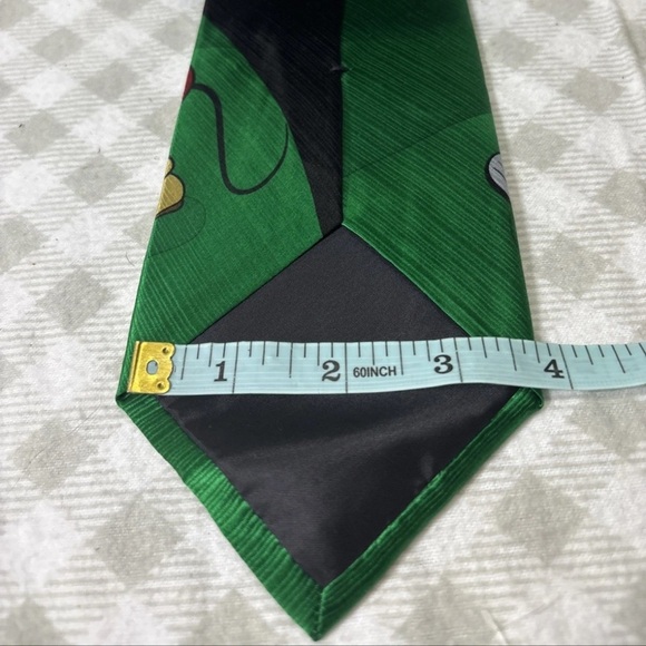 VINTAGE Disney Mickey Unlimited Tie Mickey/Pluto Playing Golf - Picture 3 of 4
